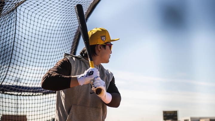 2024 San Diego Padres shortstop Ha-Seong Kim, Spring Training