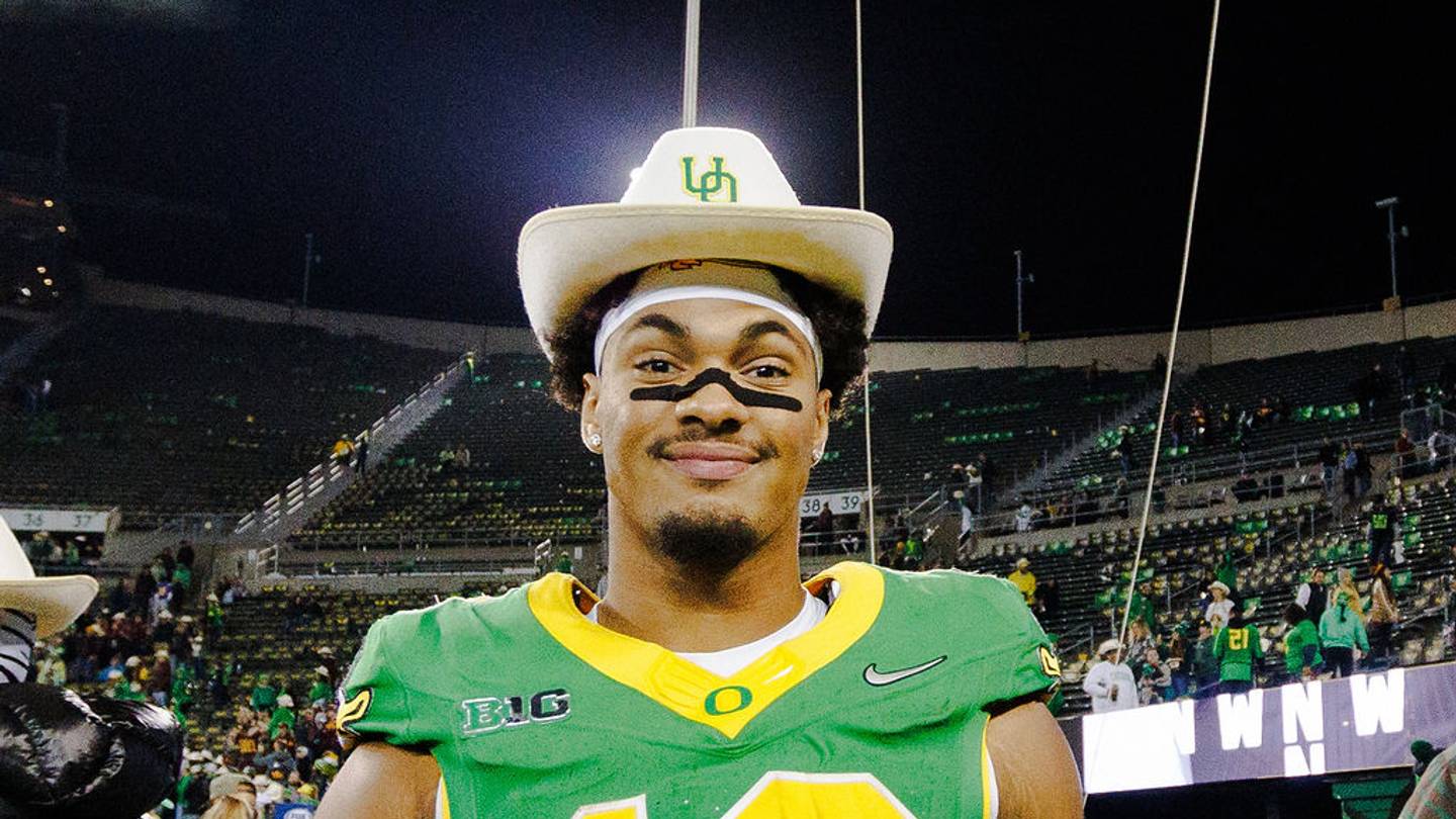 Kenyon Sadiq’s Jets Start Comes With Oregon Rivalry Twist at Rookie Camp
