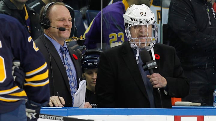 Buffalo Sabres legends Rob Ray and Rick Jeanneret