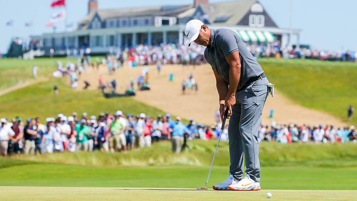 Brooks Koepka won the 2018 U.S. Open at Shinnecock with a score of 1-over. Brooks Koepka won the 2018 U.S. Open at Shinnecock with a score of 1-over.