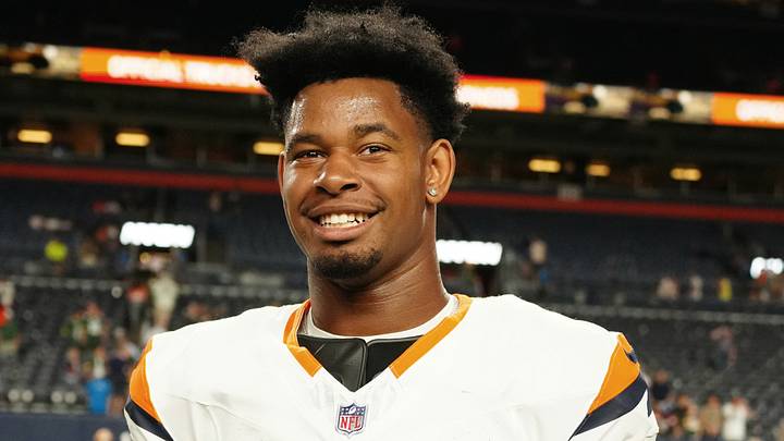 Aug 21, 2026; Denver, Colorado, USA; Denver Broncos tight end Justin Joly (80) following the preseason game against the Green Bay Packers at Empower Field at Mile High. Mandatory Credit: Ron Chenoy-Imagn Images Aug 21, 2026; Denver, Colorado, USA; Denver Broncos tight end Justin Joly (80) following the preseason game against the Green Bay Packers at Empower Field at Mile High. Mandatory Credit: Ron Chenoy-Imagn Images
