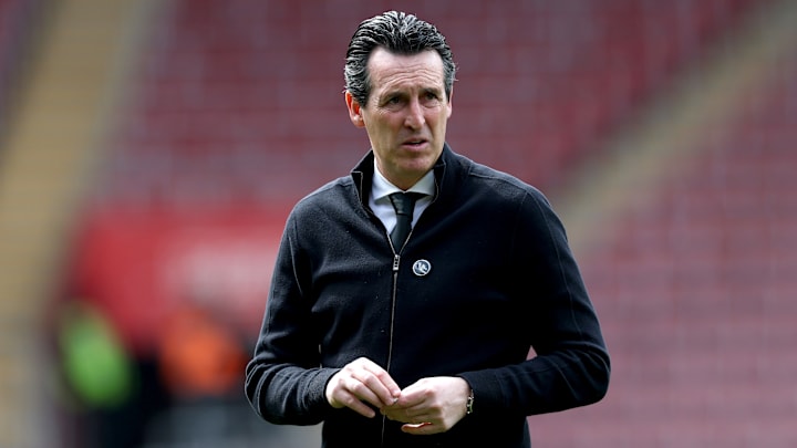 Unai Emery était présent à la conférence de presse de veille de match d'Aston Villa avant de retrouver le PSG en Ligue des Champions