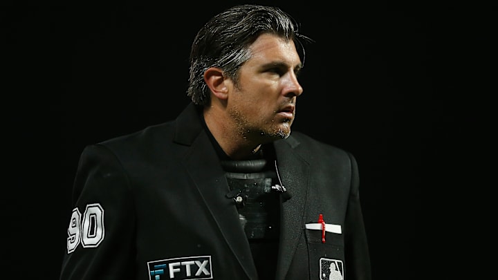 MLB umpire Mark Ripperger recorded just the second-ever perfect game calling the Twins-Royals game on Thursday.