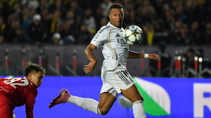 Mbappé já fez cinco gols na atual edição da Champions