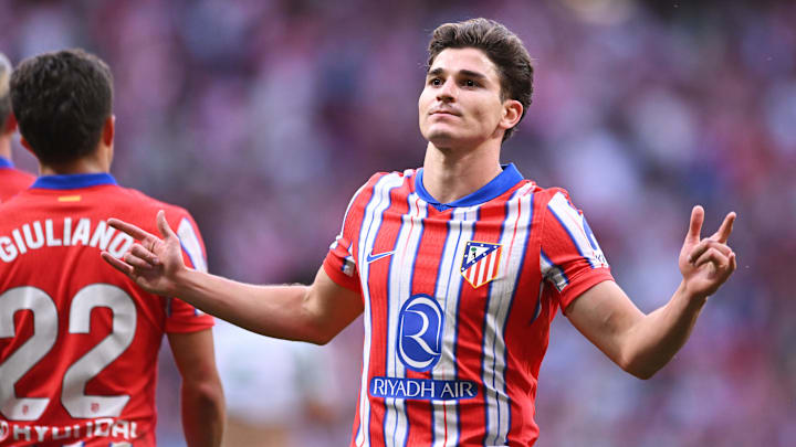 Julián Álvarez es la gran figura del Atlético de Madrid 