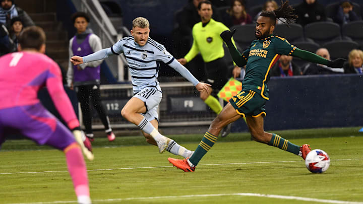 Los Ángeles Galaxy v Sporting Kansas City.