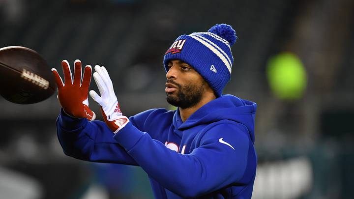 New York Giants wide receiver Darius Slayton New York Giants wide receiver Darius Slayton