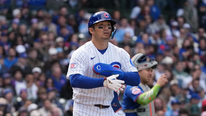 Chicago Cubs right fielder Seiya Suzuki.