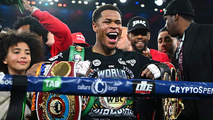 Devin Haney dominó a placer a George Kambosos Jr