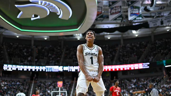 COLLEGE BASKETBALL: JAN 24 Maryland at Michigan State