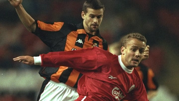 Liverpool v Kosice  Vegard Heggem of Liverpool