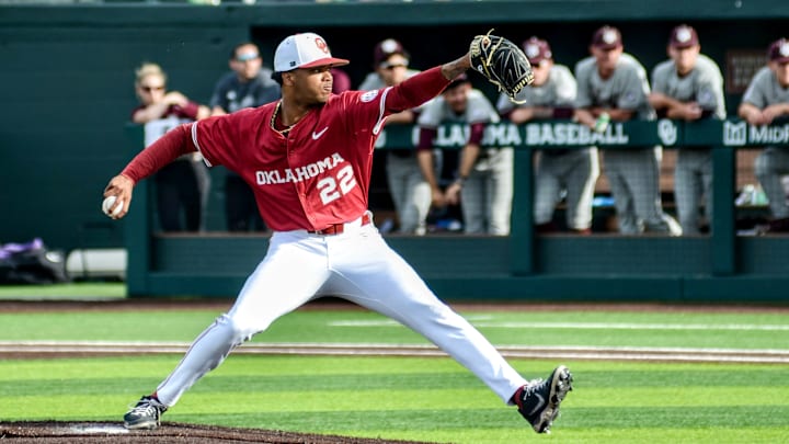 LJ Mercurius pitching