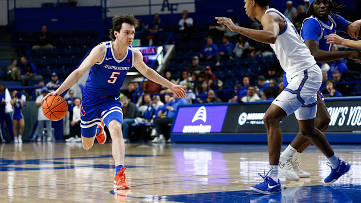 Boise State Broncos guard RJ Keene II.