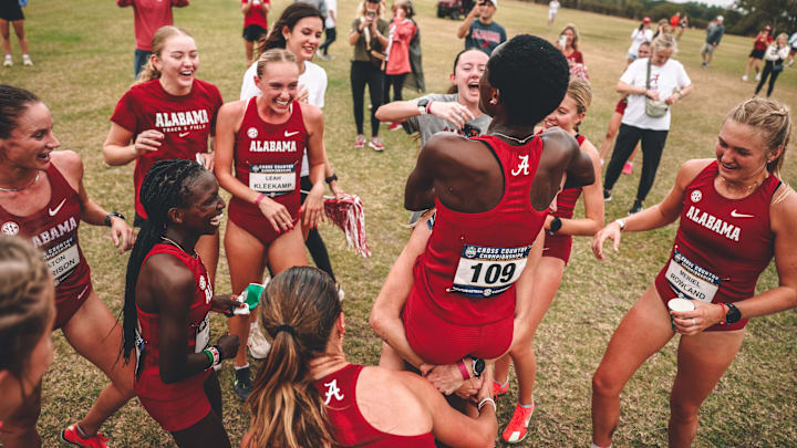 Alabama Wins 2024 Women's Cross Country SEC Championship Alabama Wins 2024 Women's Cross Country SEC Championship