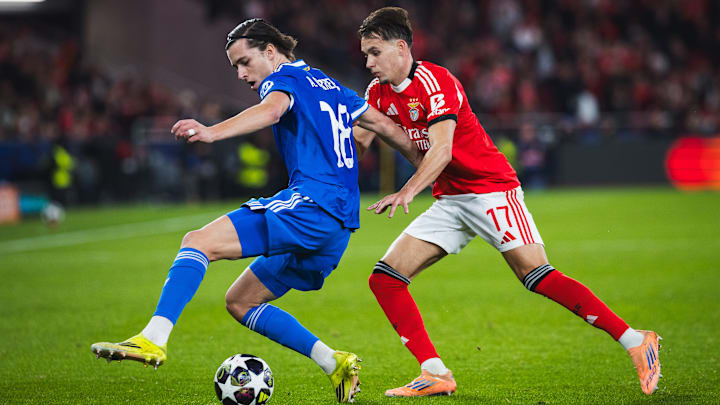 Alvaro Carreras, Amar Dedic, Real Madrid, Benfica Alvaro Carreras, Amar Dedic, Real Madrid, Benfica