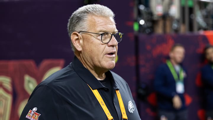 Philadelphia Eagles offensive line coach Jeff Stoutland