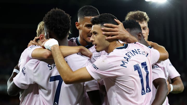 Arsenal beat Crystal Palace to open up the 2022/23 season