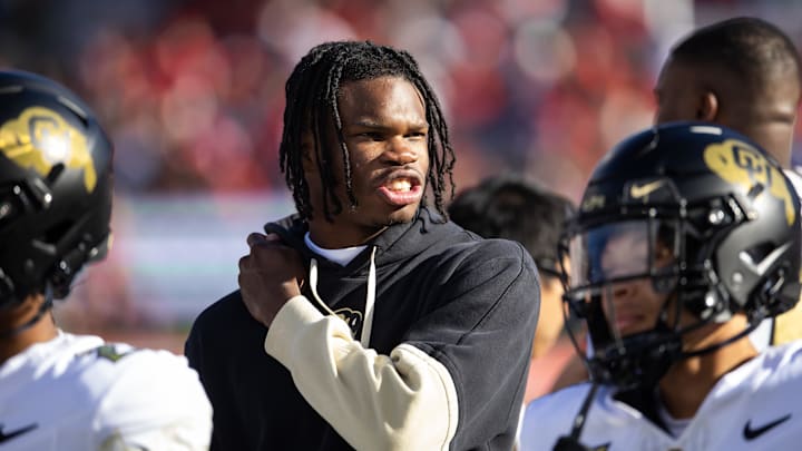 Colorado Buffalos wide receiver/cornerback Travis Hunter (12) is the current betting favorite to win the 2024 Heisman Trophy. Colorado Buffalos wide receiver/cornerback Travis Hunter (12) is the current betting favorite to win the 2024 Heisman Trophy.