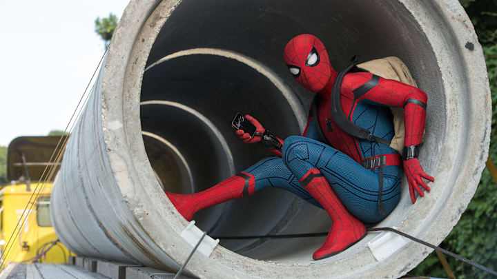 Tom Holland is Spider-Man in Columbia Pictures' SPIDER-MAN™: HOMECOMING.