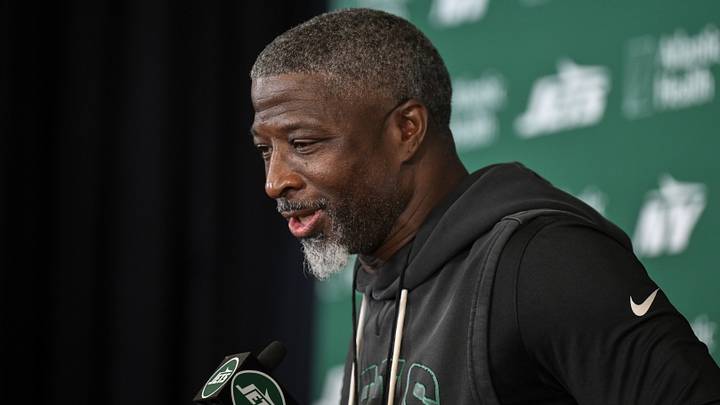 New York Jets head coach Aaron Glenn New York Jets head coach Aaron Glenn