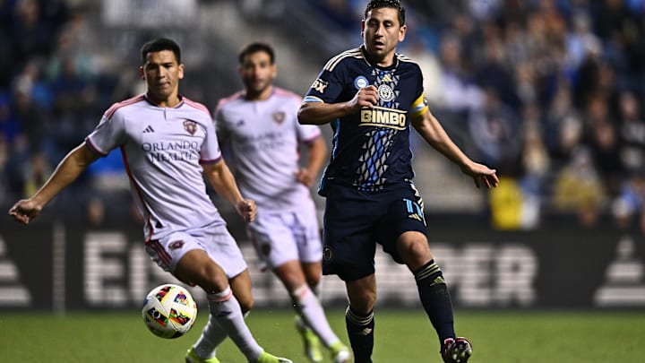 May 11, 2024; Philadelphia, Pennsylvania, USA; Philadelphia Union midfielder Alejandro Bedoya (11)