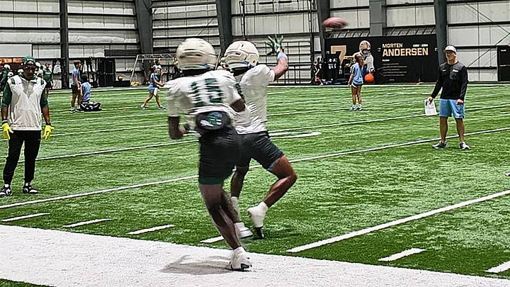 Tulane Receiver Drill Tulane Receiver Drill