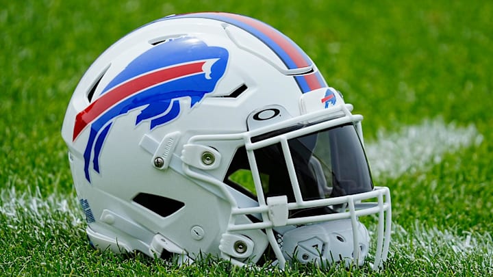 Buffalo Bills helmet on May 27, 2025.