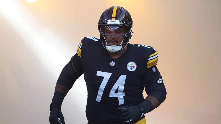 Aug 21, 2026; Pittsburgh, Pennsylvania, USA; Pittsburgh Steelers guard Spencer Anderson (74) takes the field to play the New York Jets at Acrisure Stadium. Mandatory Credit: Charles LeClaire-Imagn Images Aug 21, 2026; Pittsburgh, Pennsylvania, USA; Pittsburgh Steelers guard Spencer Anderson (74) takes the field to play the New York Jets at Acrisure Stadium. Mandatory Credit: Charles LeClaire-Imagn Images