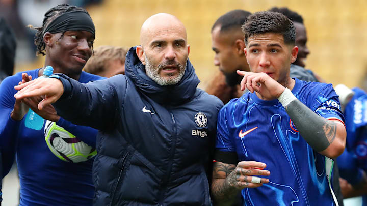 Enzo Maresca has revealed the inspiration behind Enzo Fernandez's fine form at Chelsea. Enzo Maresca has revealed the inspiration behind Enzo Fernandez's fine form at Chelsea.