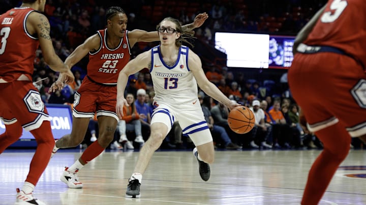 Boise State Broncos forward Andrew Meadow.