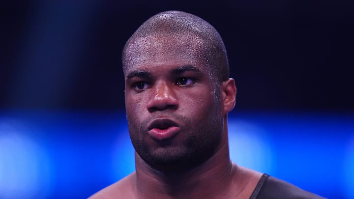 Daniel Dubois walks to the ring ahead of the the IBF World Heavy weight bout on September 21, 2024. Daniel Dubois walks to the ring ahead of the the IBF World Heavy weight bout on September 21, 2024.