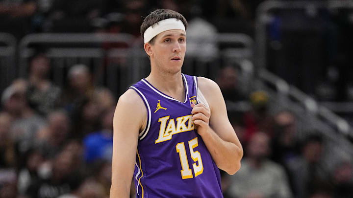 Los Angeles Lakers guard Austin Reaves.