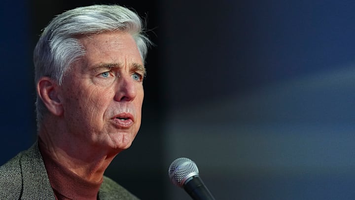 Philadelphia Phillies preseident of baseball operations Dave Dombrowski