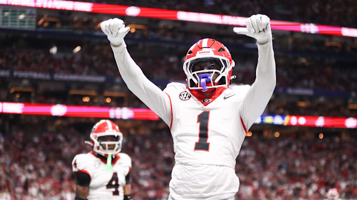 Georgia Bulldogs defensive back Ellis Robinson IV 