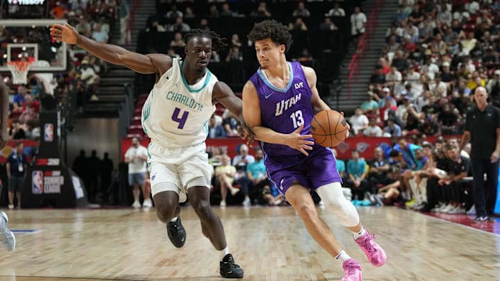 2025 NBA Summer League - Utah Jazz v Charlotte Hornets