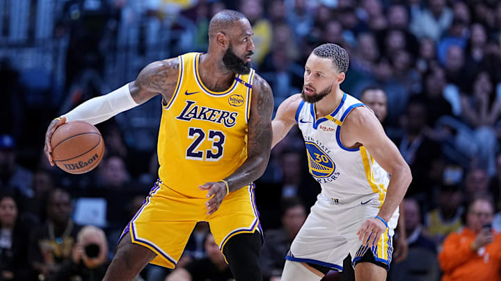 LeBron James y Stephen Curry se han enfrentado muchas veces con Lakers y Warriors