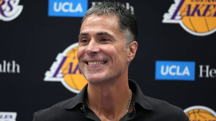 Los Angeles Lakers general manager Rob Pelinka
