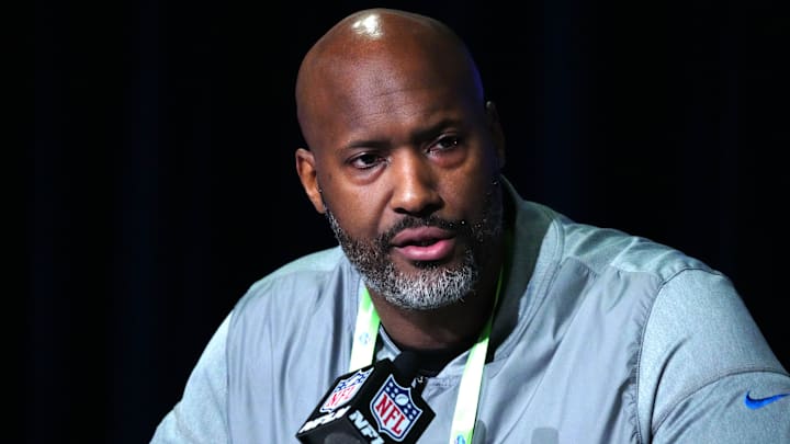 Detroit Lions general manager Brad Homes.