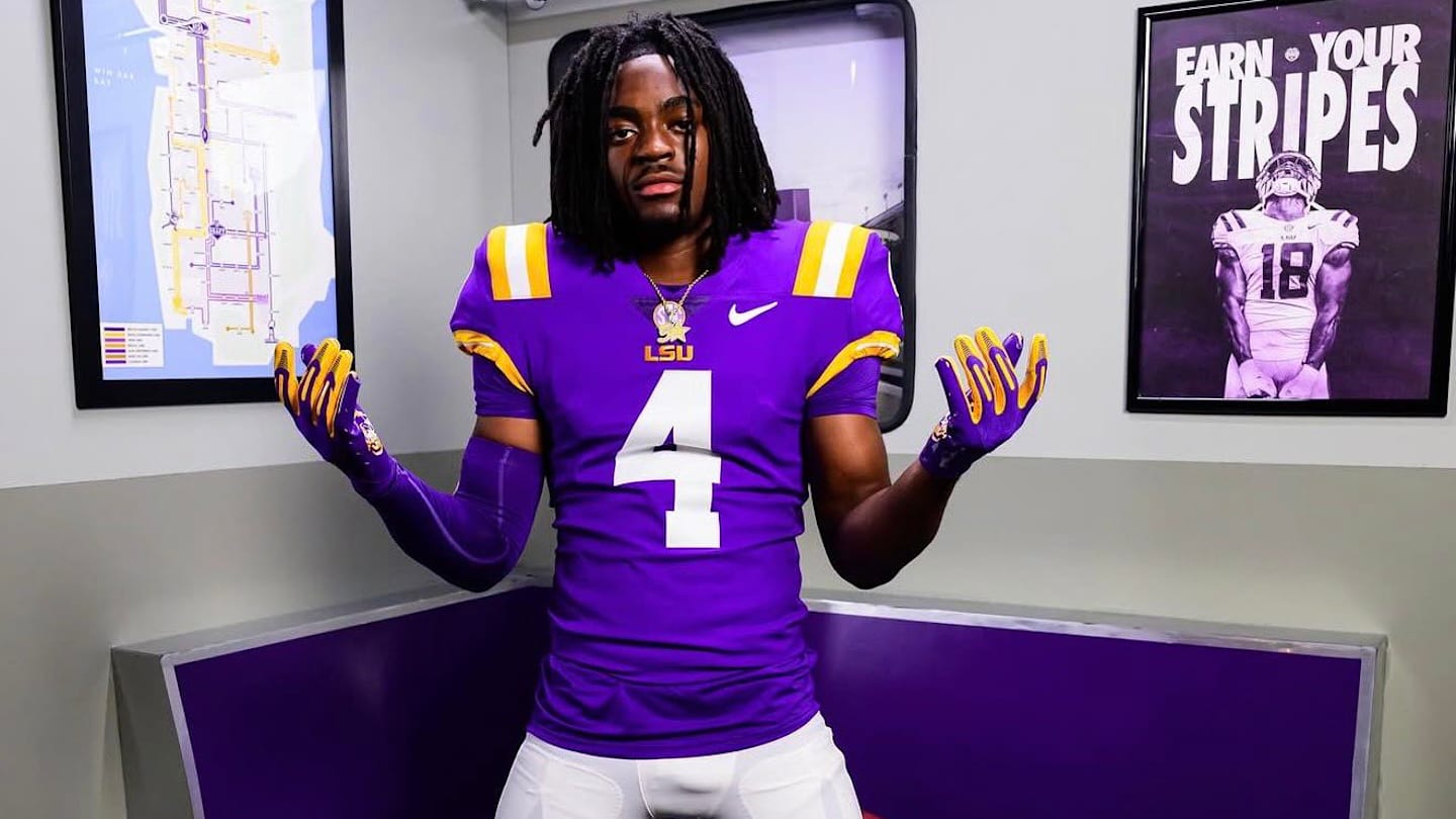 LSU Football Battling Multiple Powerhouse Programs for Nation's No. 3 Wide Receiver