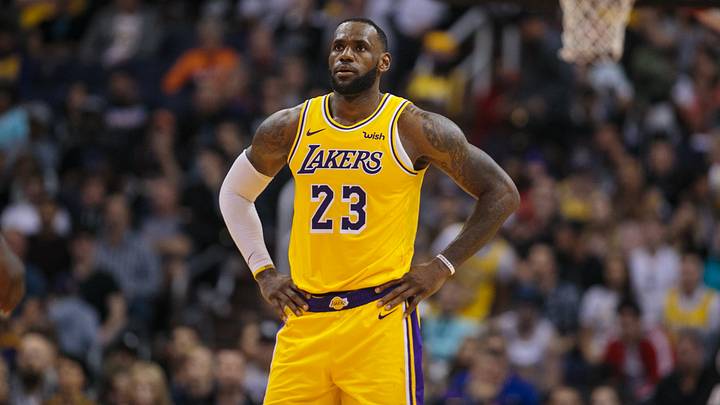 LeBron James will leave the Lakers after eight seasons. LeBron James will leave the Lakers after eight seasons.