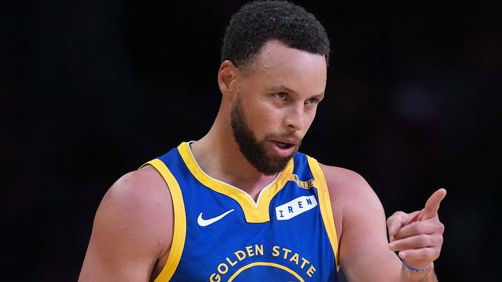 Oct 21, 2026; Los Angeles, California, USA; Golden State Warriors guard Stephen Curry (30) gestures against the Los Angeles Lakers in the first half at Crypto.com Arena. Mandatory Credit: Kirby Lee-Imagn Images Oct 21, 2026; Los Angeles, California, USA; Golden State Warriors guard Stephen Curry (30) gestures against the Los Angeles Lakers in the first half at Crypto.com Arena. Mandatory Credit: Kirby Lee-Imagn Images