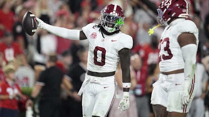 Alabama Crimson Tide linebacker Deontae Lawson (0) Alabama Crimson Tide linebacker Deontae Lawson (0)