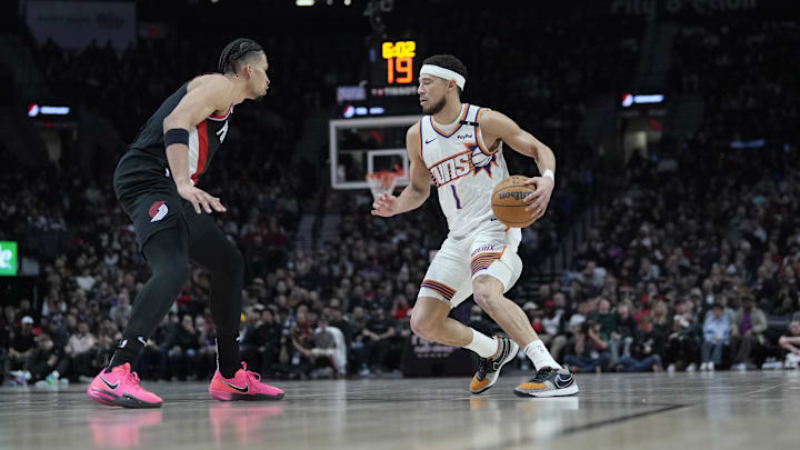 The Suns are road favorites against the Blazers on Monday.