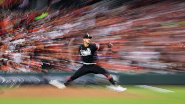 Sep 15, 2023; Baltimore, Maryland, USA; Baltimore Orioles starting pitcher Jack Flaherty