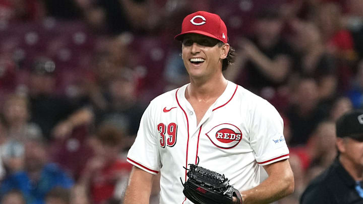 Cincinnati Reds pitcher Lucas Sims