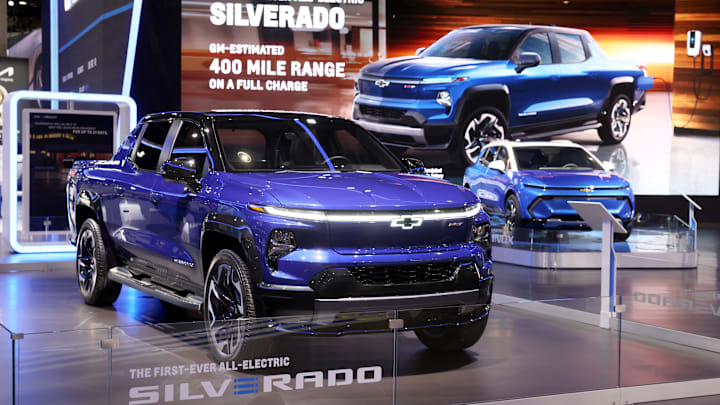 An electric version of the Chevrolet Silverado.