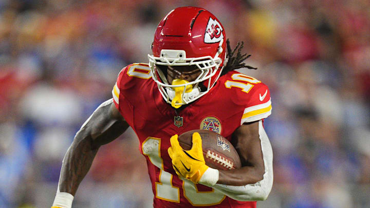 Kansas City Chiefs running back Isiah Pacheco.