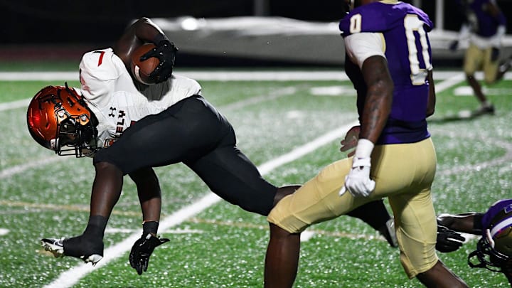 The Booker Tornadoes hosted the Lely Trojans (Naples, FL) Friday night, Aug. 23, 2024, who lost to Booker 46-0 during the first regular non-conference season game of the year.