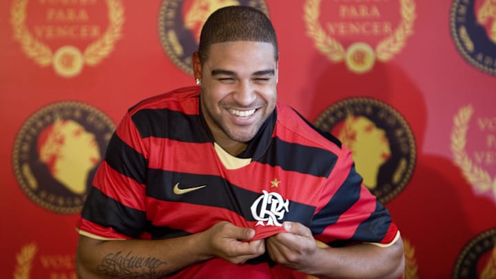 Adriano retornou ao Flamengo em 2009, foi artilheiro e campeão brasileiro