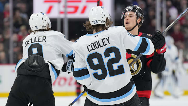 Ridly Greig, Clayton Keller, Logan Cooley Ridly Greig, Clayton Keller, Logan Cooley